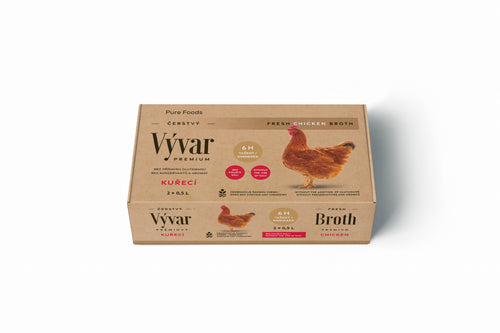 Čerstvý kuřecí vývar Pure Foods